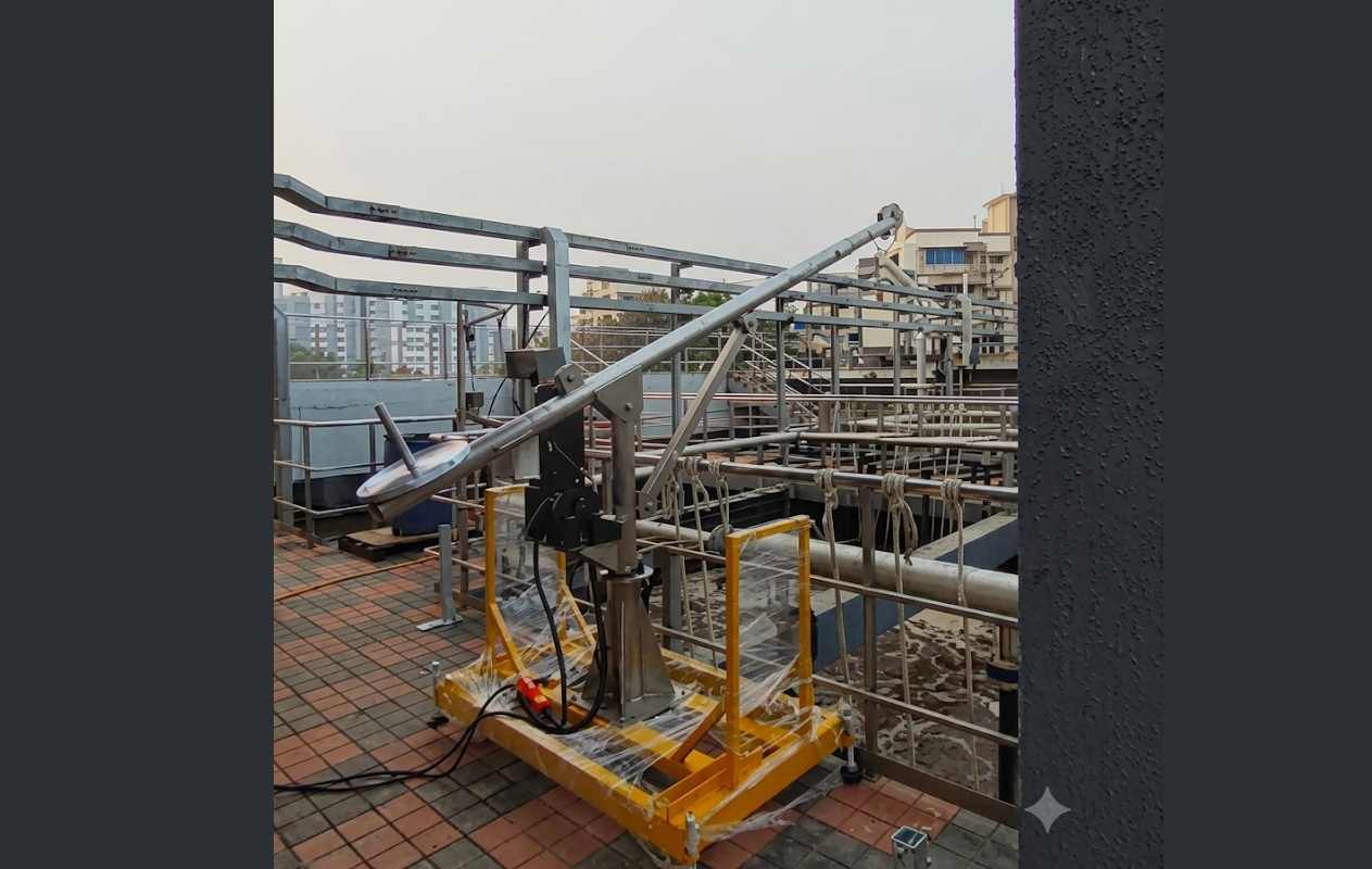 Equipment Maintenance near Tanks