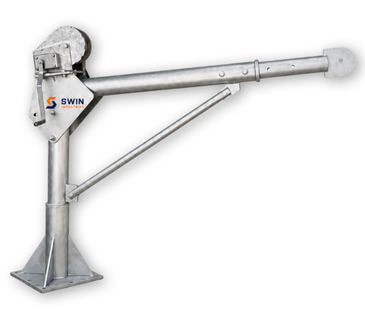 Portable Davit Crane - 800 kg
