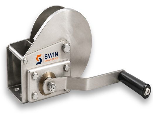 Spur Gear 250 kg Hand Winch SS304
