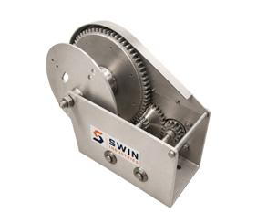 Spur Gear 800 kg Hand Winch SS304 / SS316