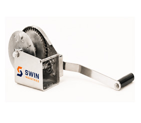 Spur Gear 500 kg Hand Winch SS304 / SS316