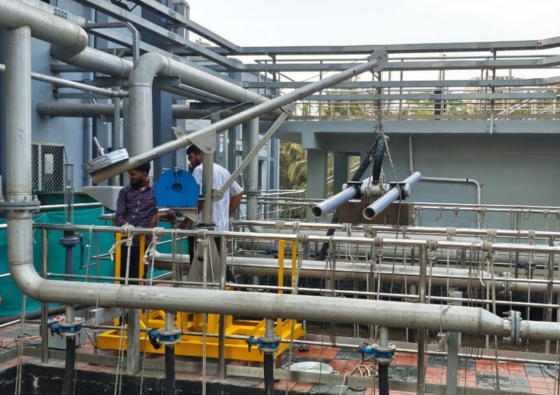 Manual Davit Jib Crane